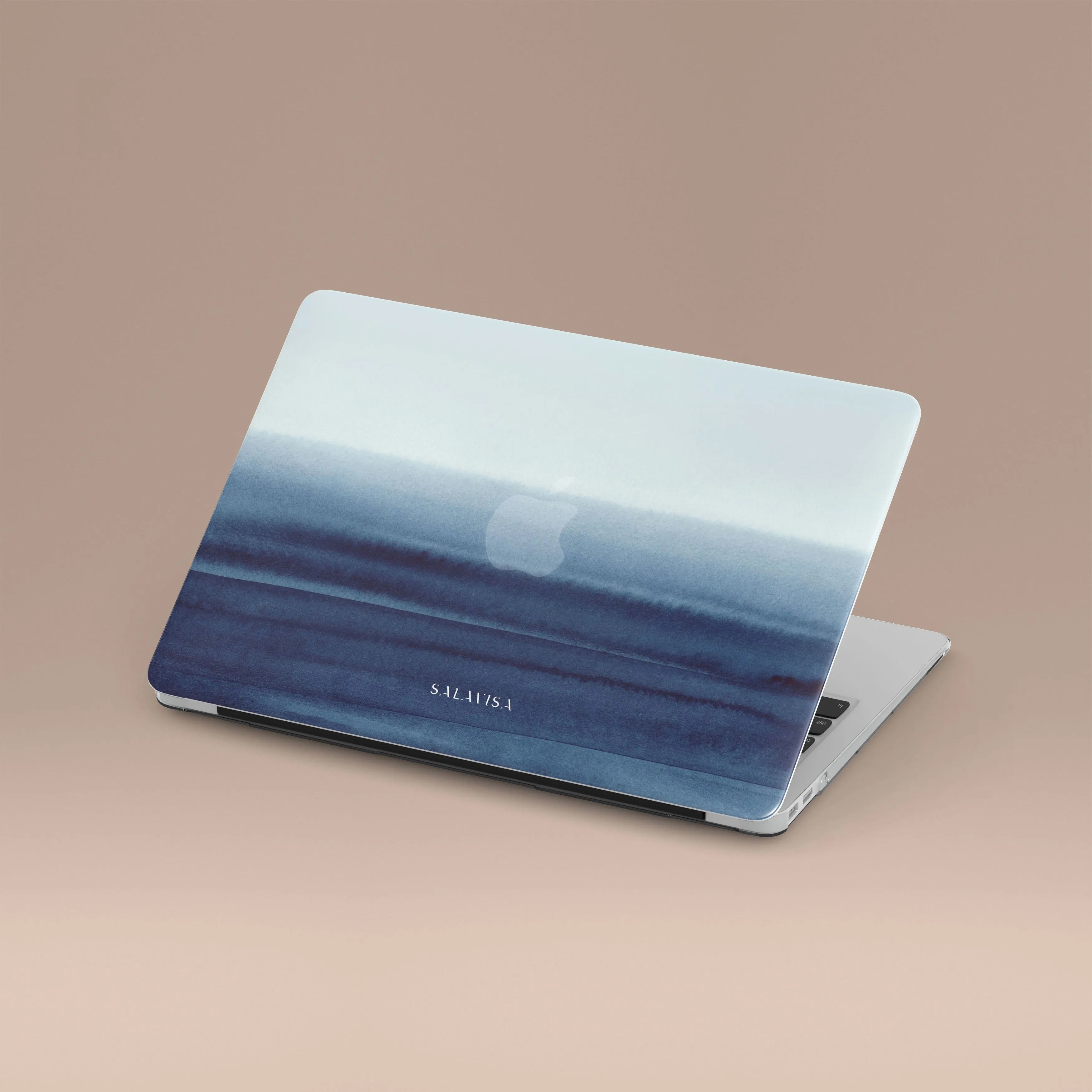 Comfort Use Deep Blue Tie Dye MacBook Case