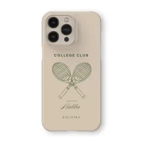 Hybrid Grip Finish Colorful Accent College Club Malibu Phone Case