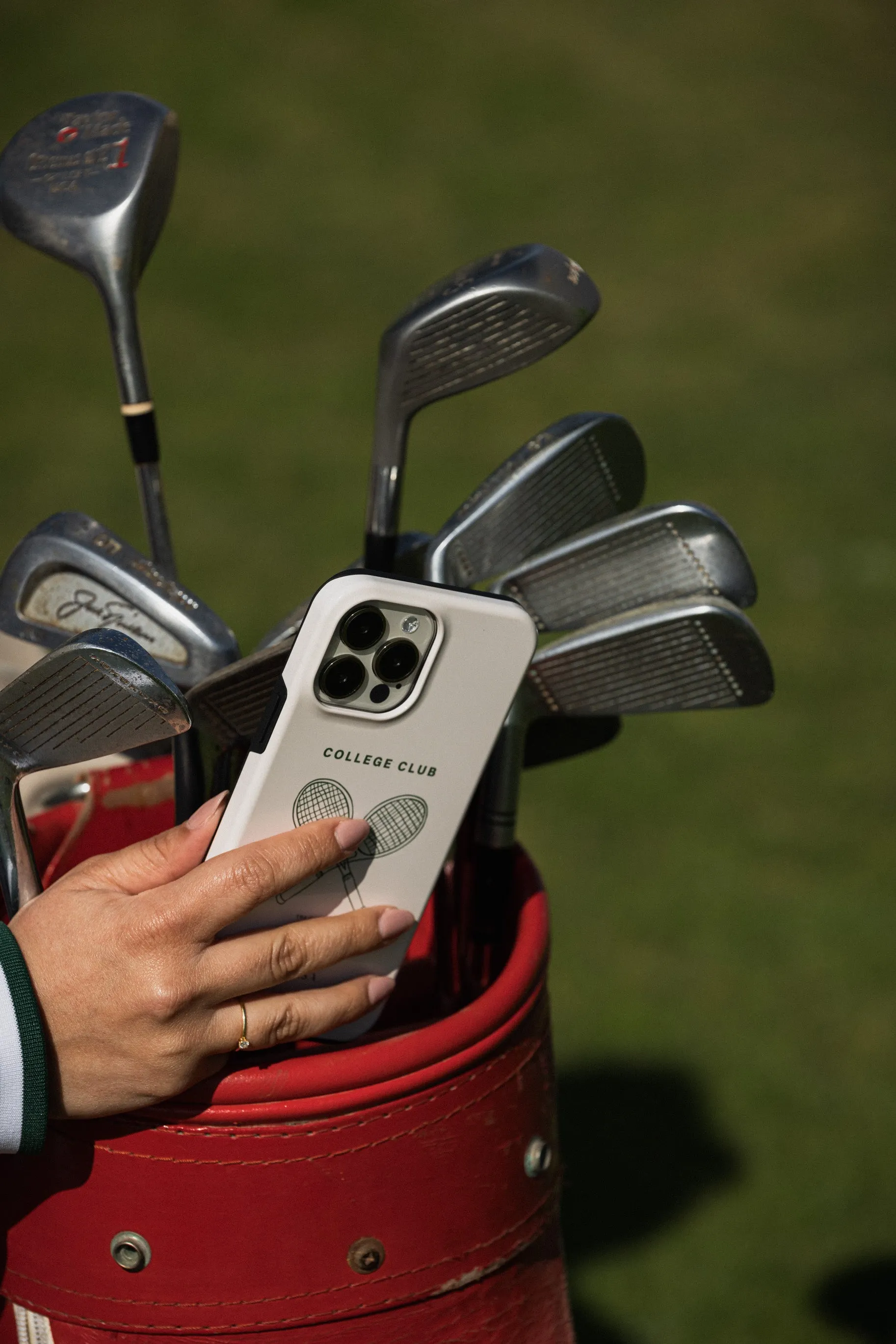 College Club Malibu Phone Case Outdoor Use Elegant Finish Design