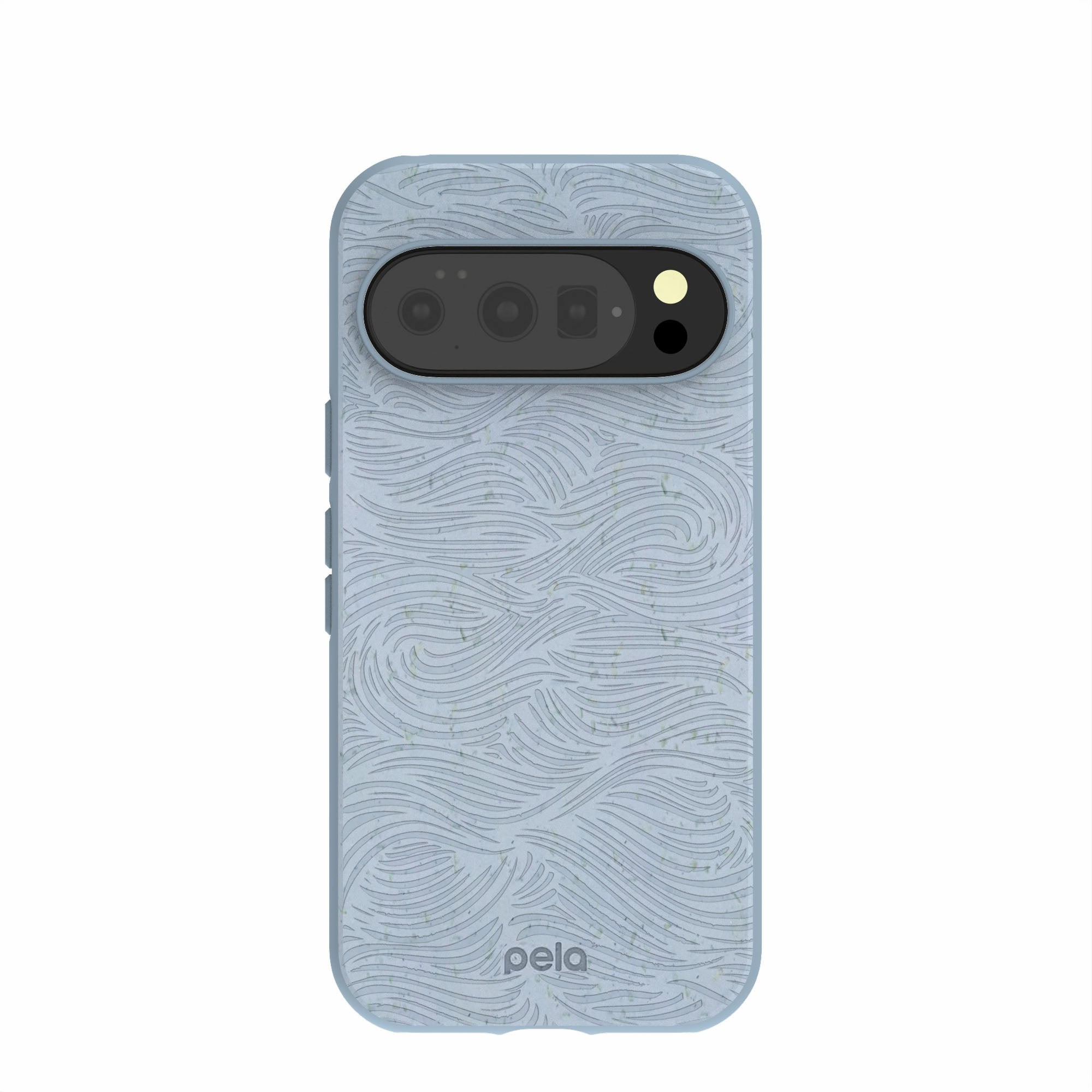 Flexible Grip Texture Premium Build Layer Powder Blue Ebb and Flow Google Pixel 10/10 Pro Case
