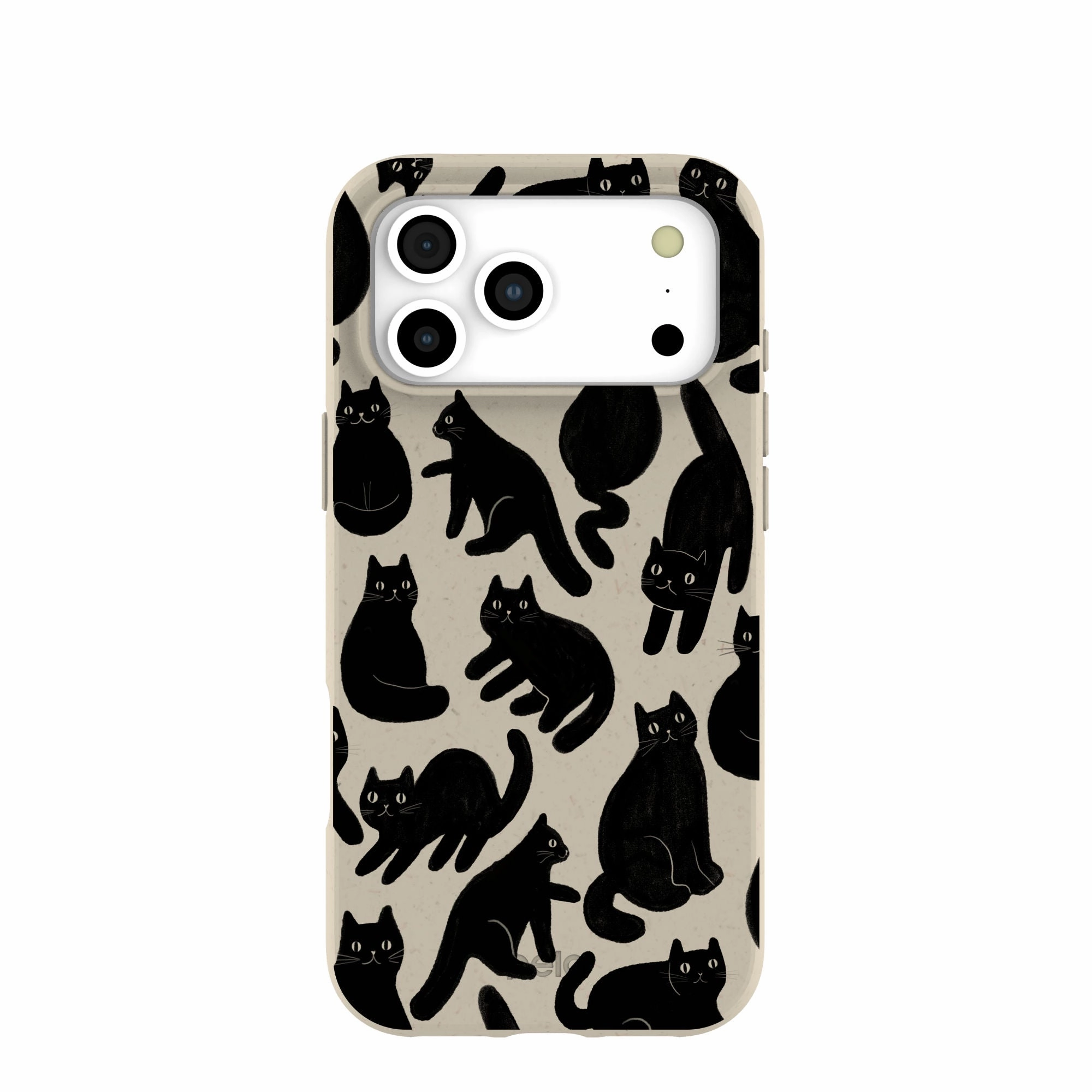 everyday elegance Smooth Grip London Fog Night Meowers iPhone 17 Pro Max Case