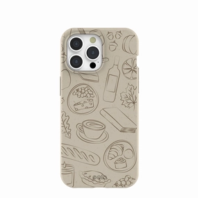 Trendy Aesthetic London Fog Cozy At Home iPhone 15 Pro Max Case