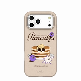 Seashell Pancake Time iPhone 17 Pro Max Case Marble finish Edge Protection