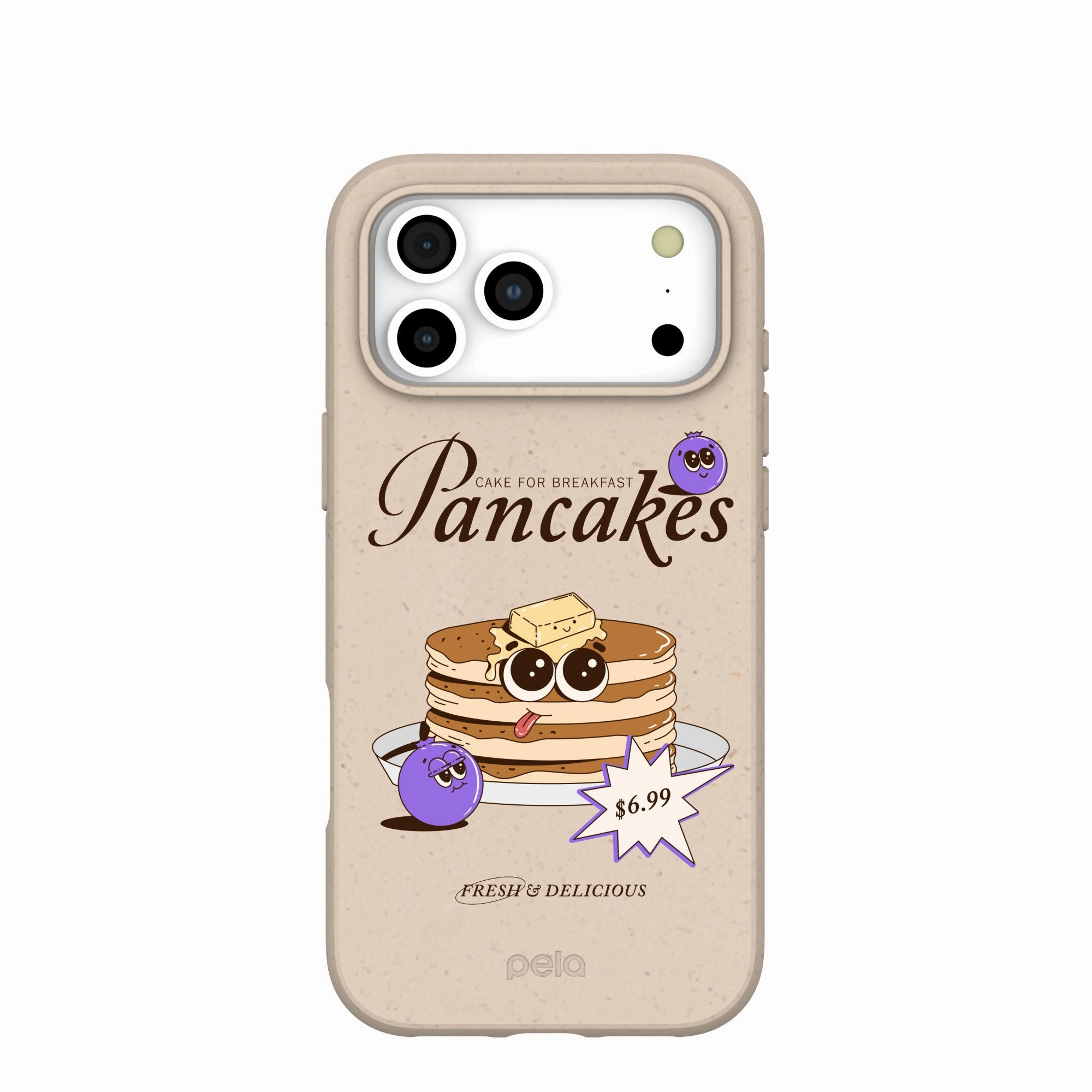Seashell Pancake Time iPhone 17 Pro Max Case Ultra Slim