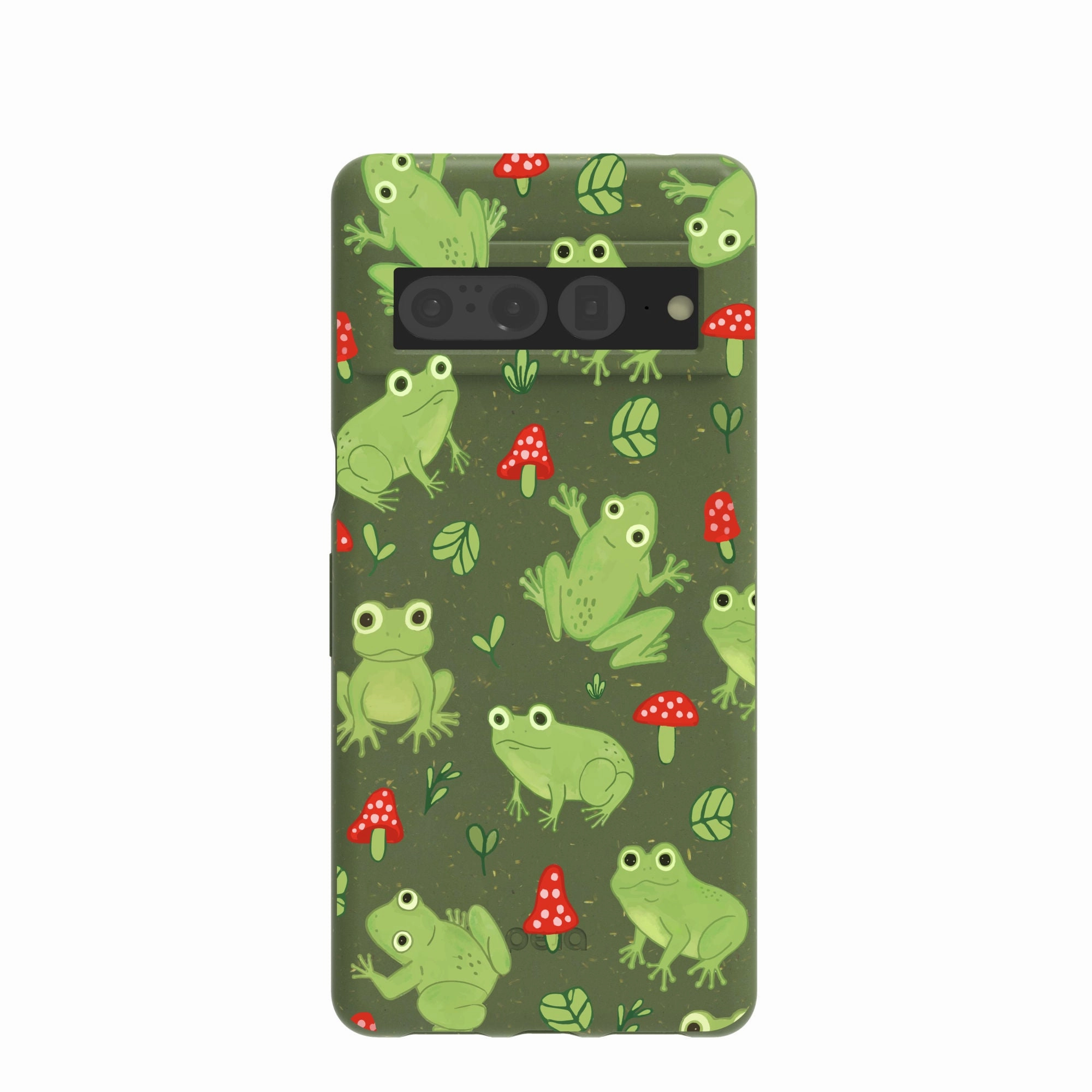 Forest Floor Frog Folk Google Pixel 7 Pro Case Daily Grip Marble Pattern