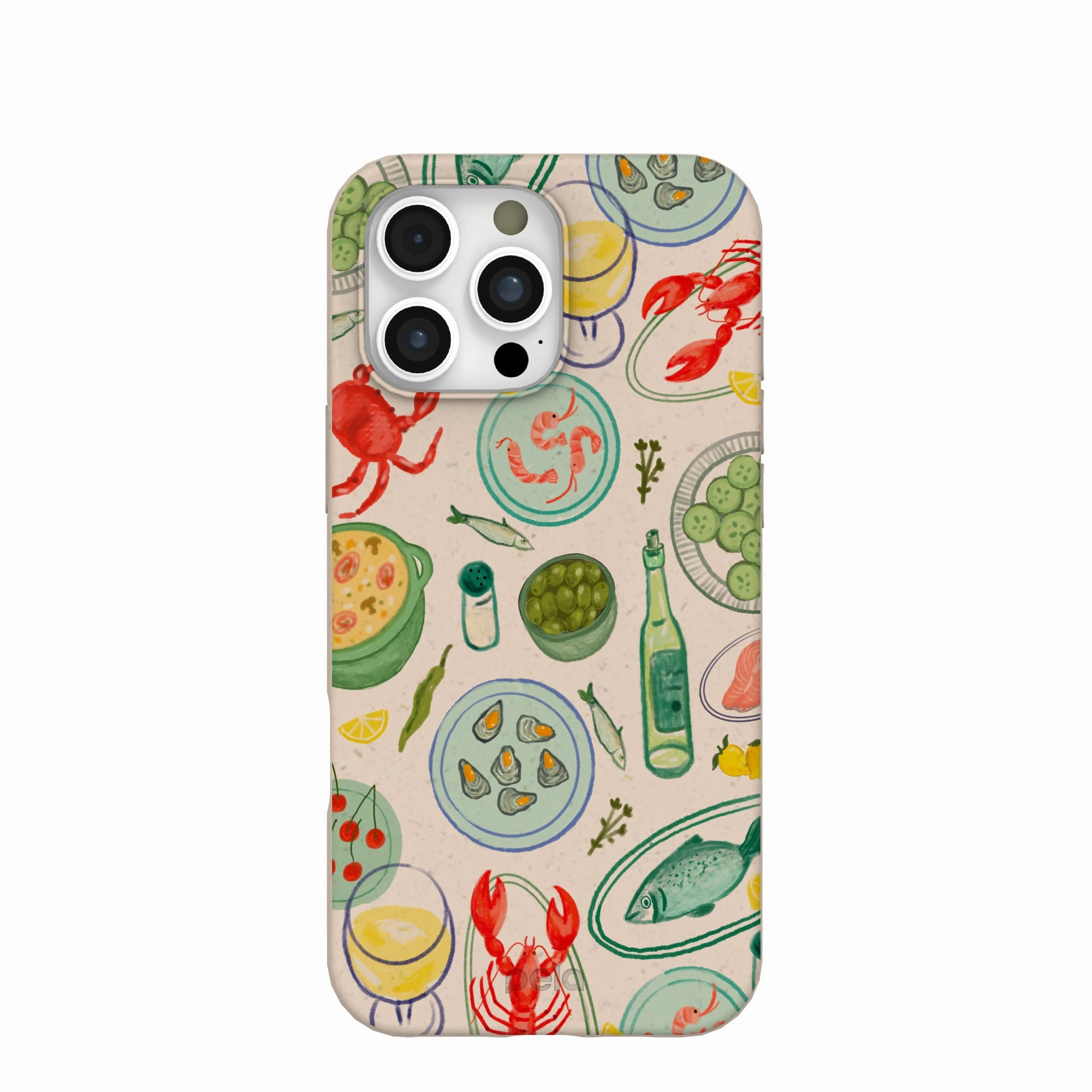 Everyday Use Seashell Dock and Dine iPhone 16 Pro Max Case