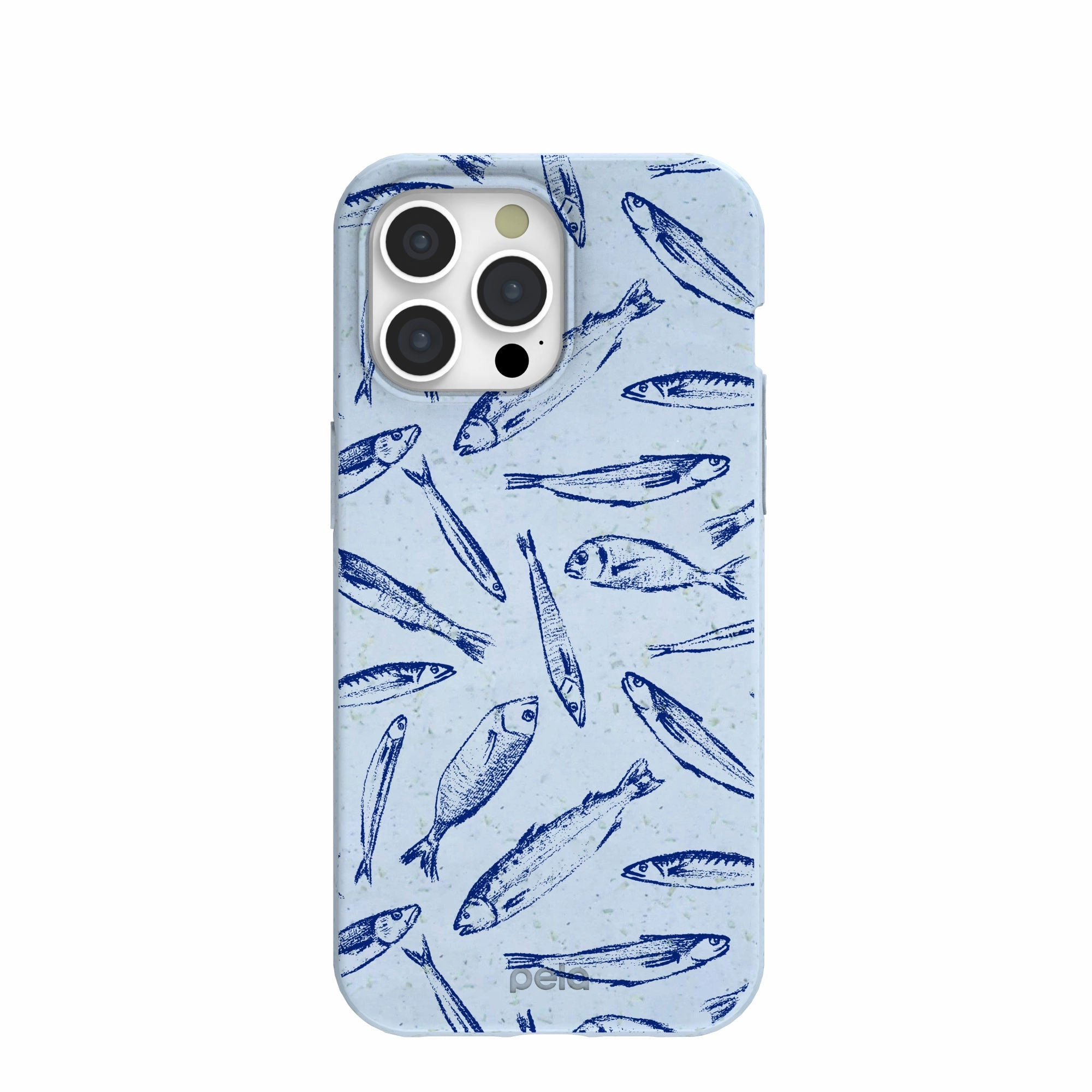 Flexible Fit Powder Blue Fishery iPhone 15 Pro Max Case