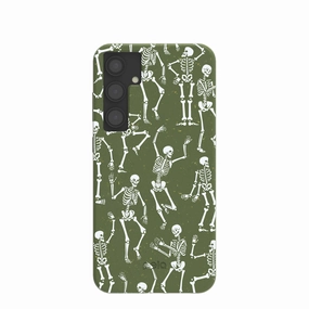 Forest Floor Boogie Bones Samsung Galaxy S24 (Plus) Case Vivid Pattern Casual Look