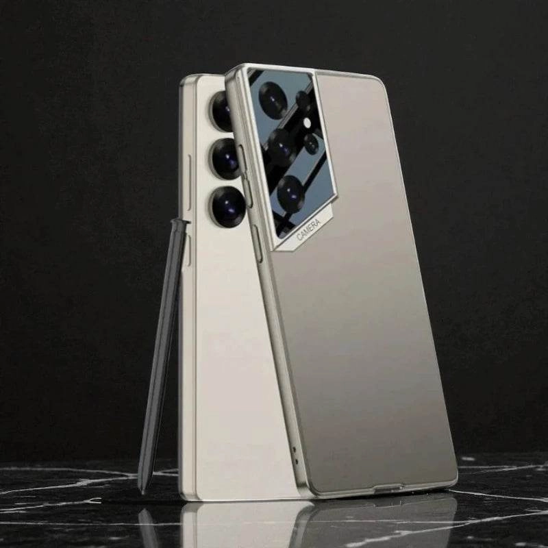 Soft Touch Minimal Comfort Raptor Armor Camera Lens Shield Case - Samsung