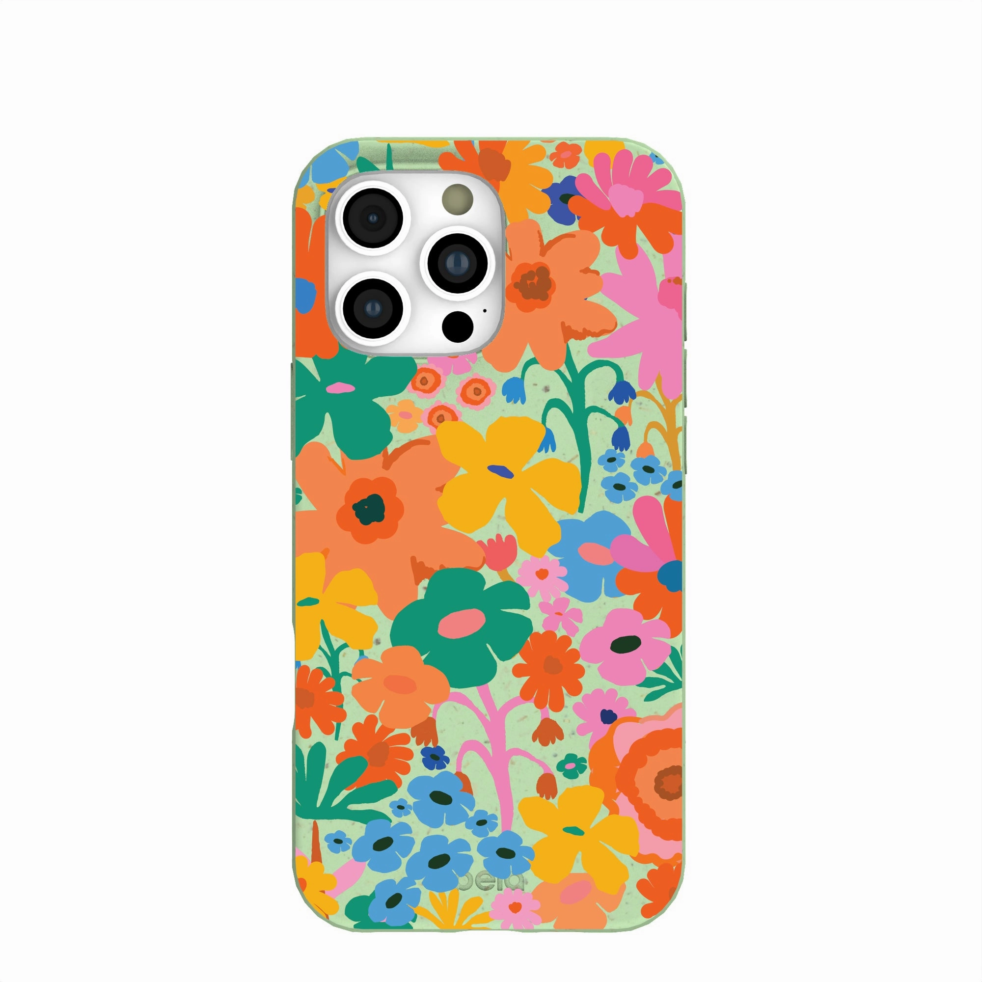 Sage Green Bright Spring iPhone 16 Pro Max Case Smooth Fit Comfort Shield Texture