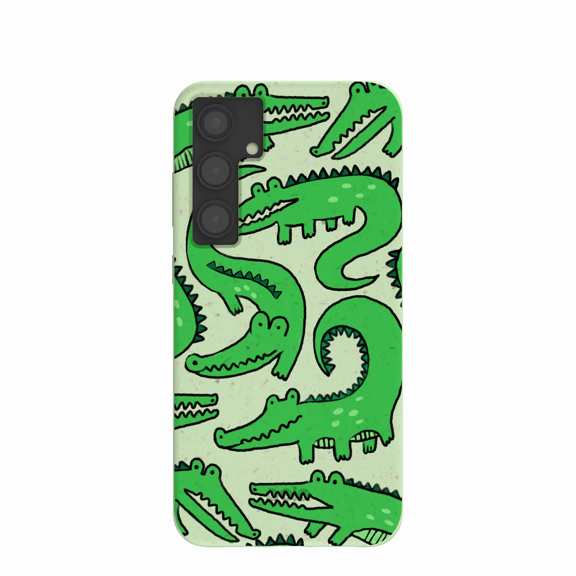 Premium Shield Sage Green Croc a Doodle Samsung Galaxy S24 (Plus) Case