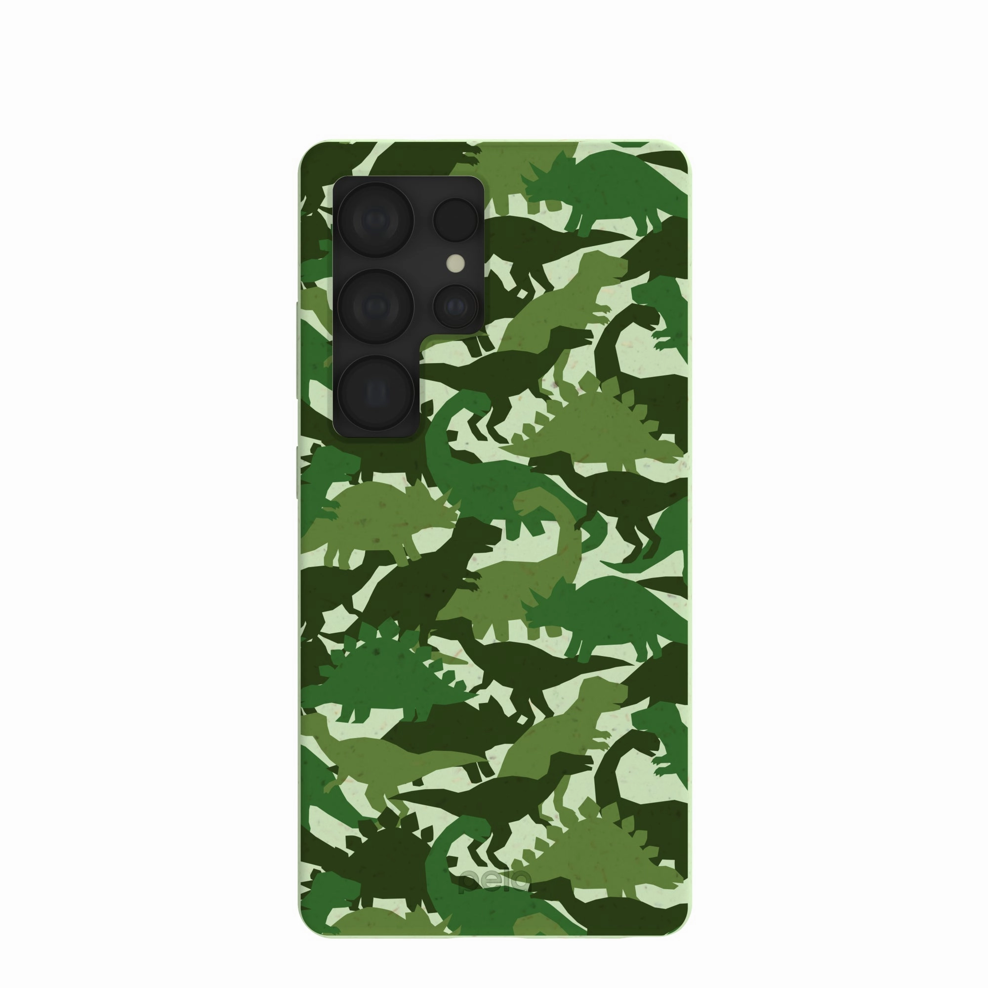 Soft Feelings Sage Green Dino Camo Samsung Galaxy S25 Ultra Case