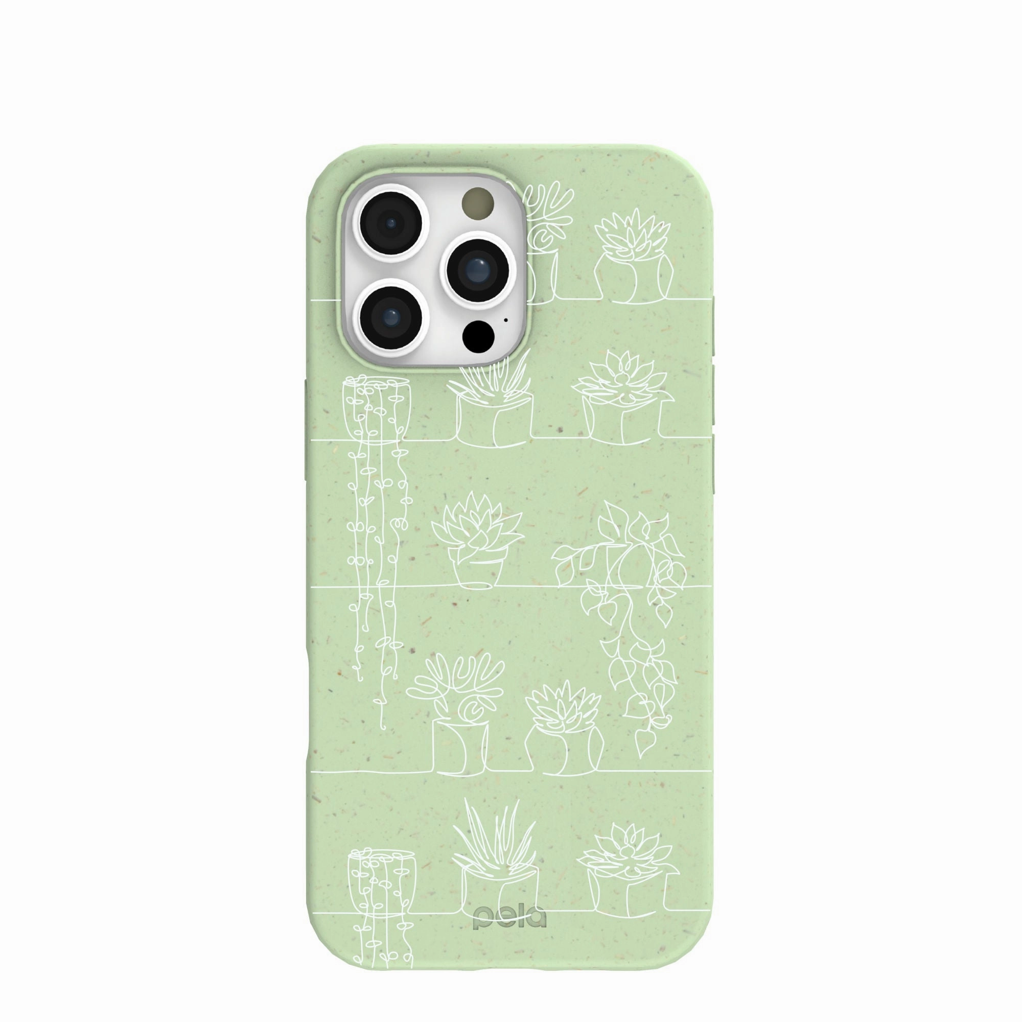Sage Green Green Cascade iPhone 16 Pro Max Case Modern Style