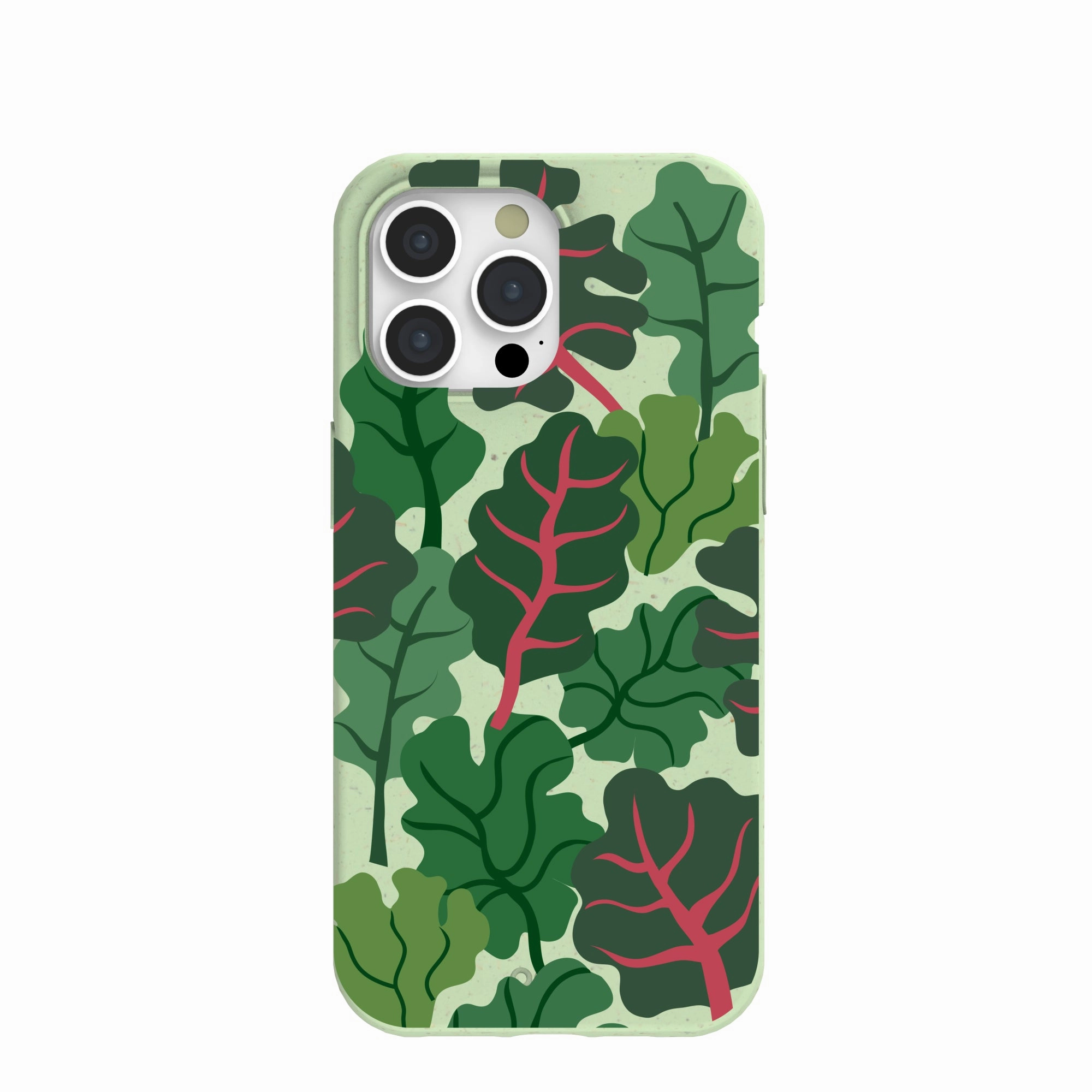 Sage Green Leafy Greens iPhone 15 Pro Max Case Matte Texture Smooth Fit