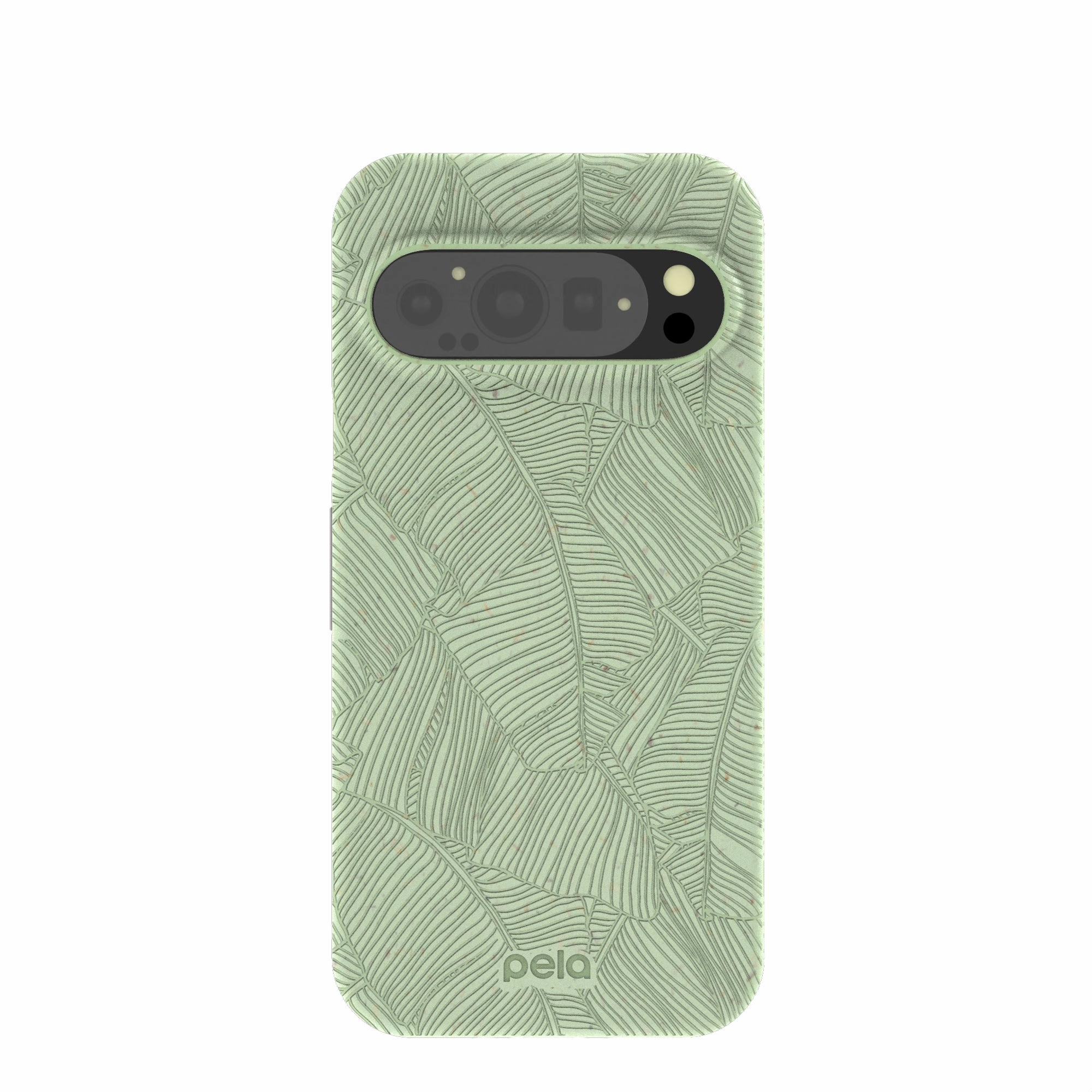 Sage Green Lushy Leaves Google Pixel 9/9 Pro Case Strong Shell Hybrid Grip