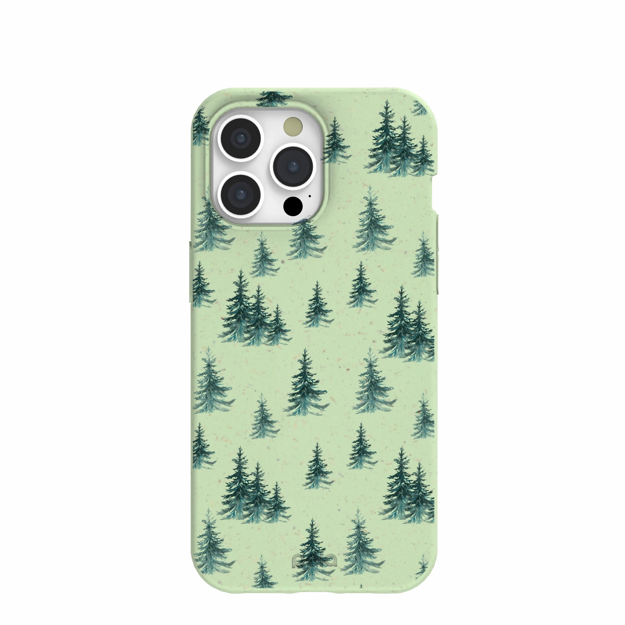 Sage Green Pine Season iPhone 15 Pro Max Case Clear Texture