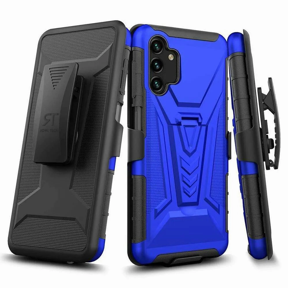 Gloss Touch Samsung Galaxy A13 5G Dual-Layer Holster Case Kickstand