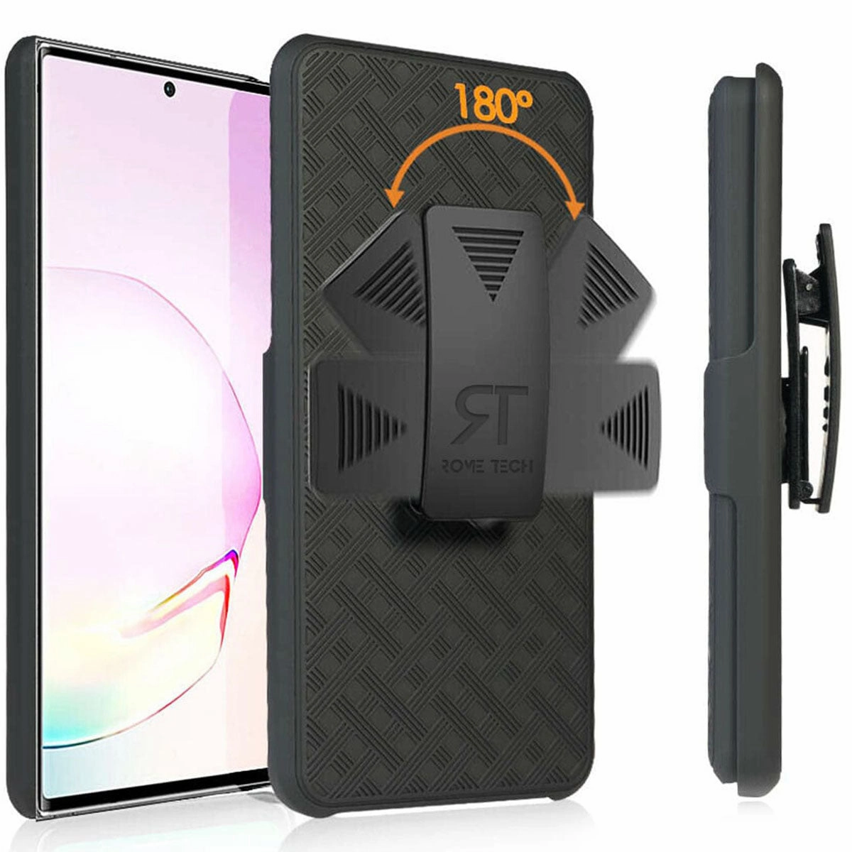 Patterned Design Strong Surface Samsung Galaxy Note 20 Ultra Belt Clip Holster Phone Case