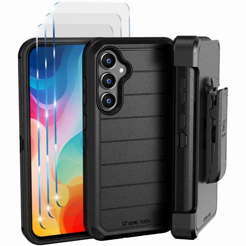 Samsung Galaxy S23 FE Defender Case Vivid Surface Soft Build Texture