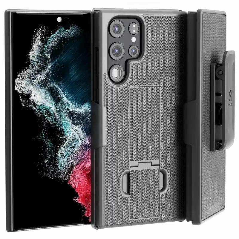 Samsung Galaxy S23 Ultra Belt Clip Holster Phone Case Hybrid Protection Compact Look