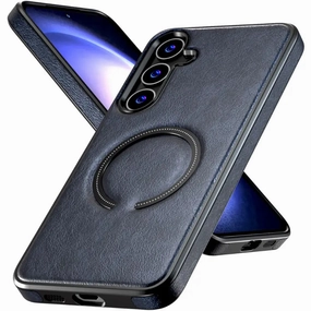 Samsung Galaxy S24 Plus 6.7" (2024) Leather Case with Magsafe Comfort Texture Modern Detail