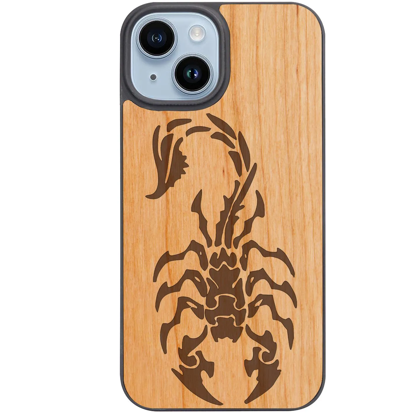 Hybrid Material Scorpion - Engraved Phone Case