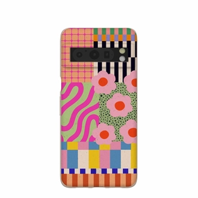 Seashell Abstract Cake Google Pixel 8 Pro Case Hybrid Grip Finish