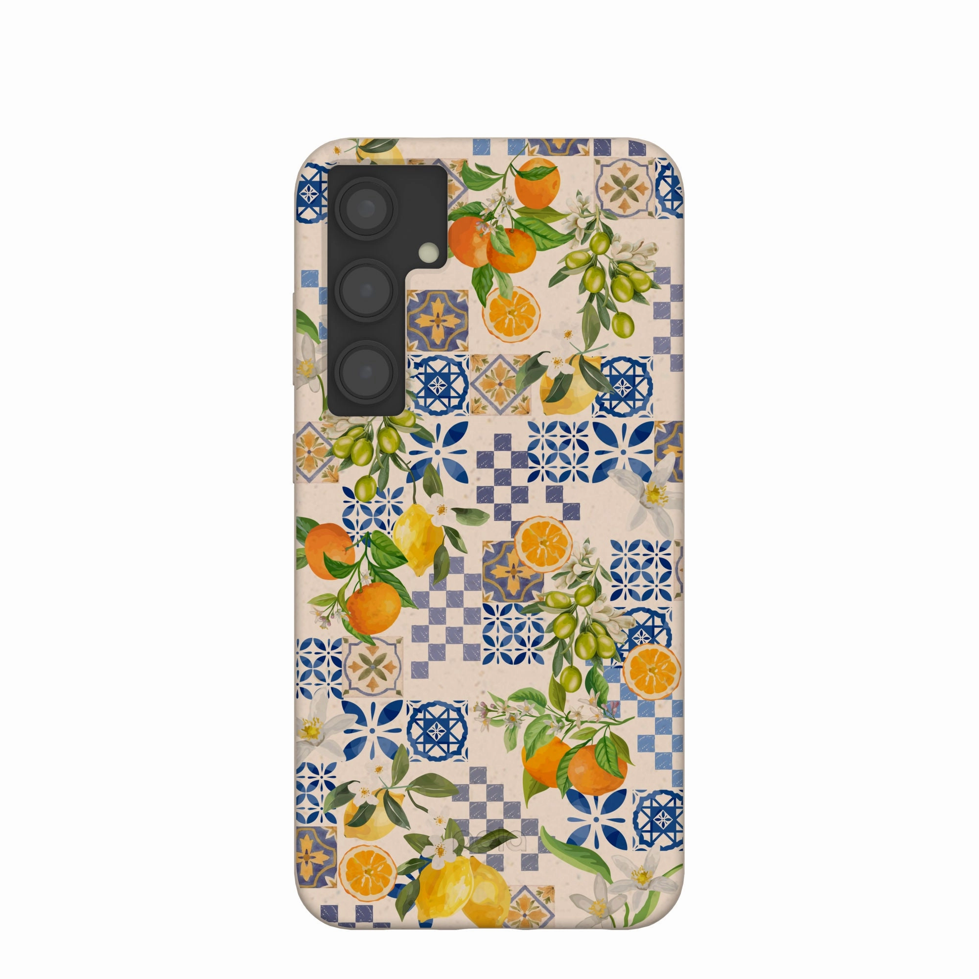 Fashion Statement Seashell Amalfi Fruits Samsung Galaxy S24 (Plus) Case