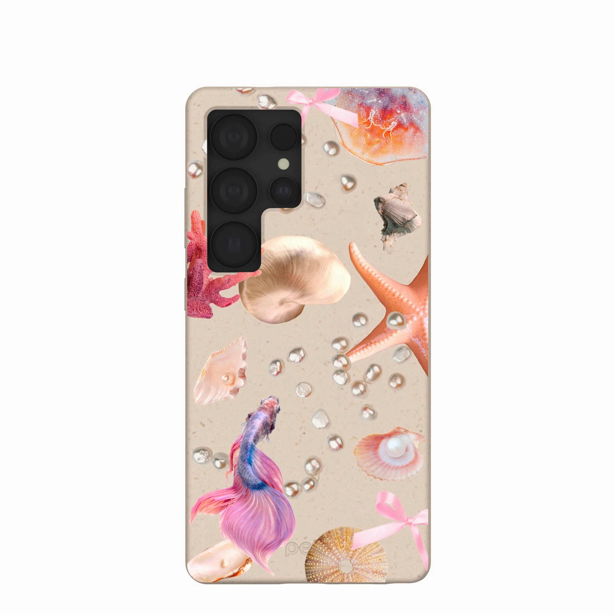 Seashell Aqua Dreams Samsung Galaxy S25 Ultra Case Light Touch