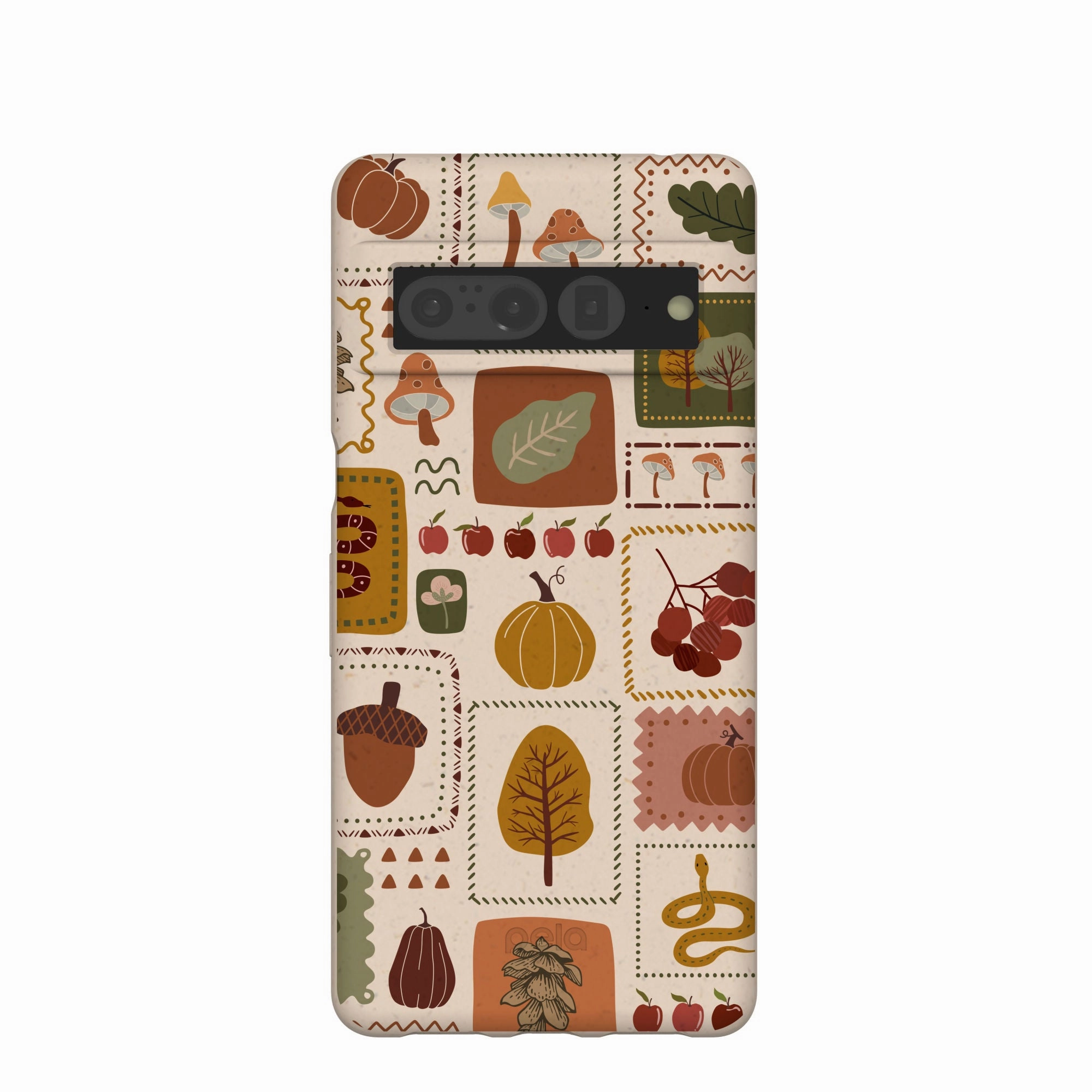 Seashell Autumn Patch Google Pixel 7 Pro Case Modern Grip Design