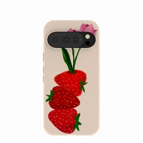 Soft Edge Texture Seashell Berry Bloom Google Pixel 10/10 Pro Case