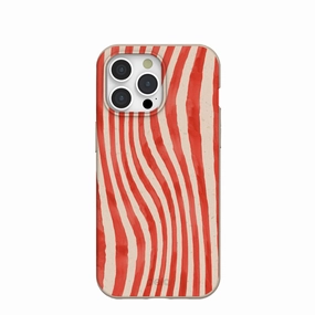 Seashell Big Top Stripes iPhone 15 Pro Max Case Daily Style