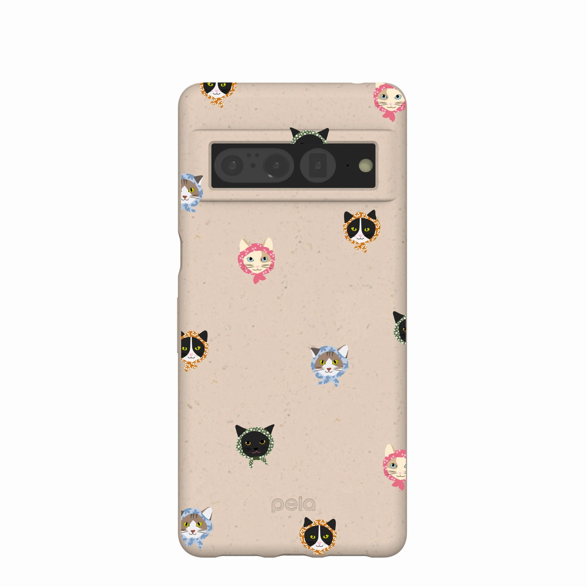 Seashell Cat Couture Google Pixel 7 Pro Case Drop Shield