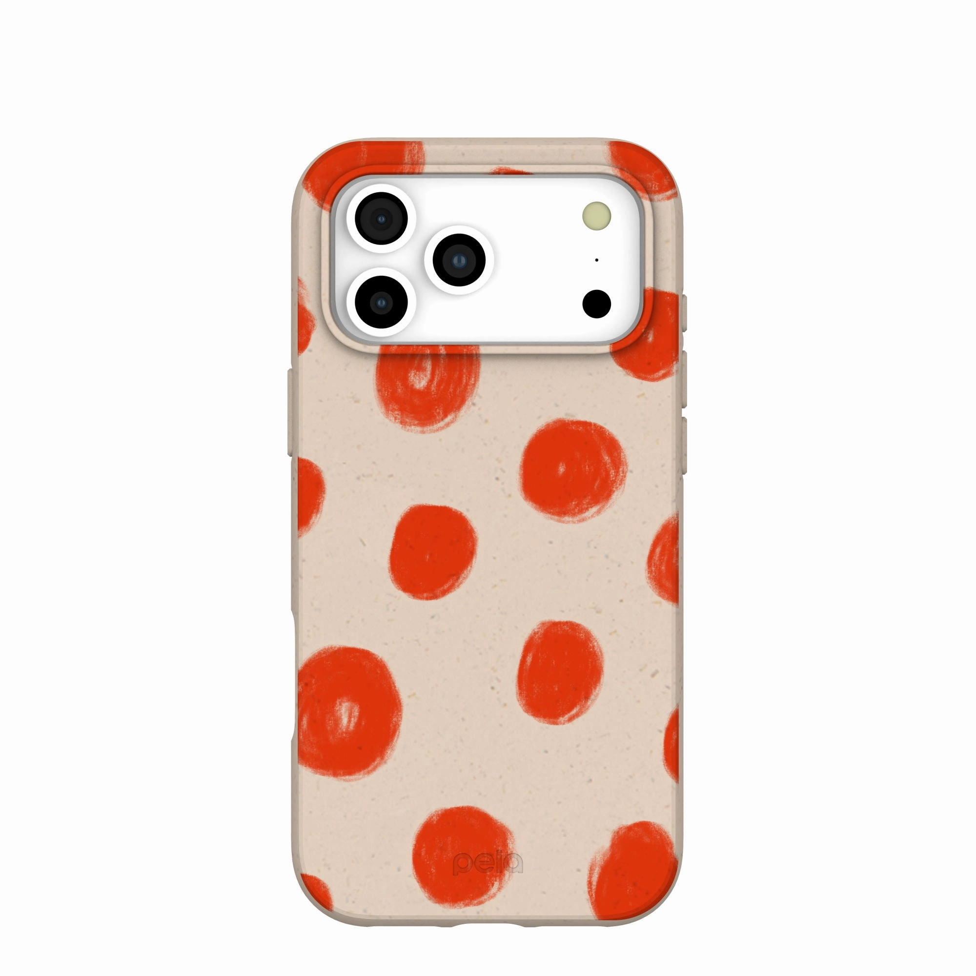Seashell Cheery Dots iPhone 17 Pro Max Case Stylish Cover