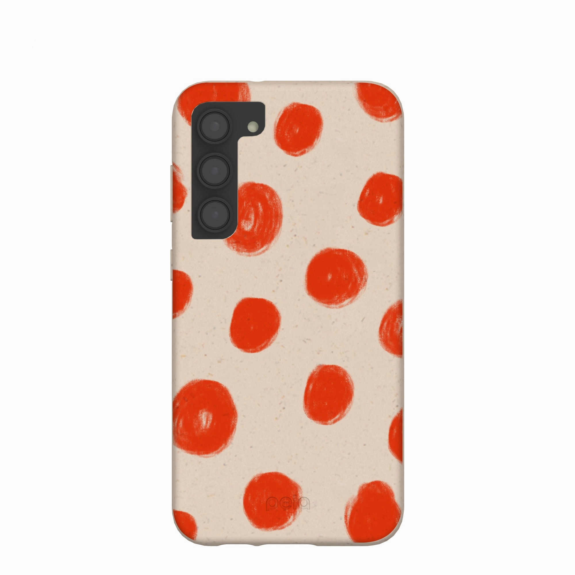 Smooth Outline Seashell Cheery Dots Samsung Galaxy S23 (Plus) Case