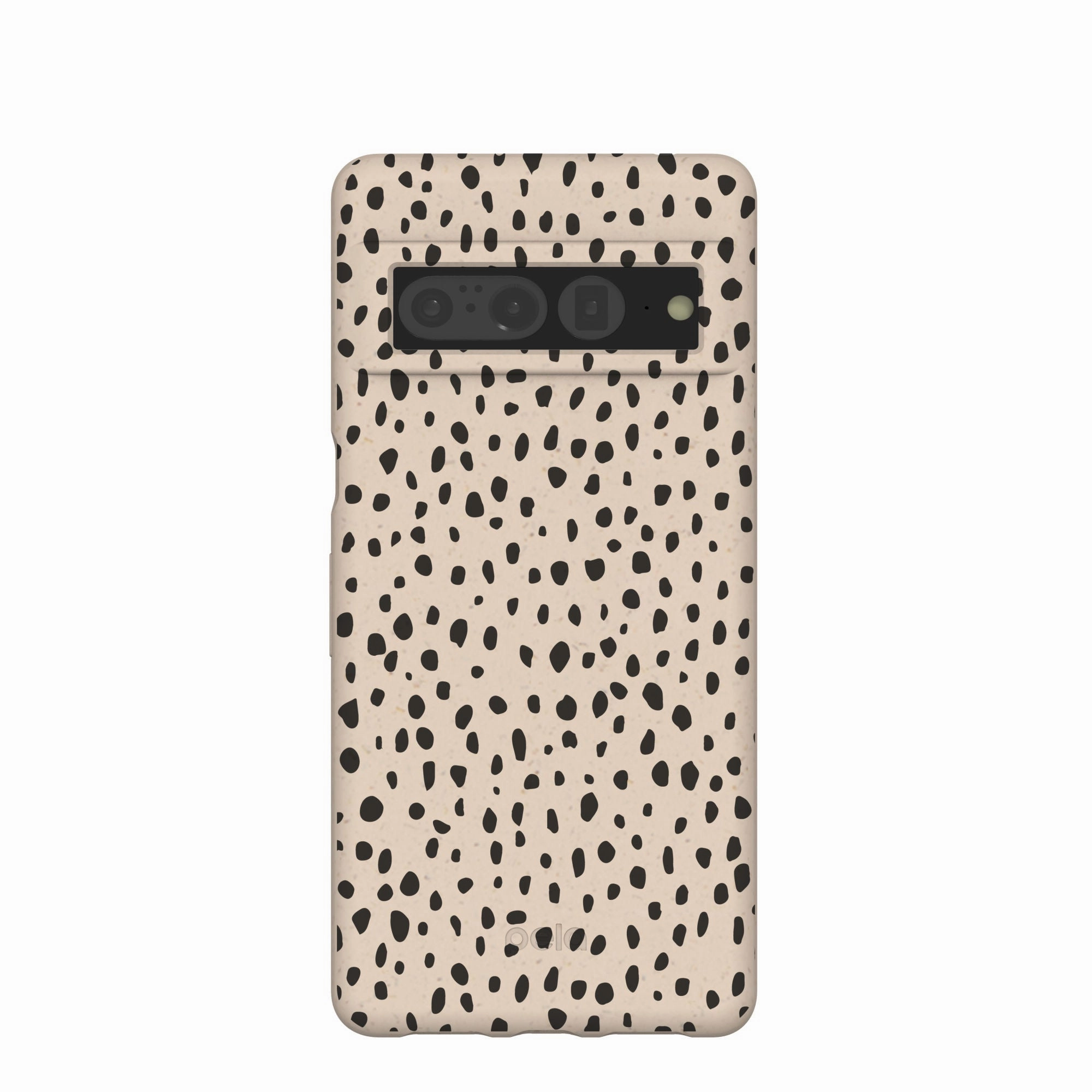 Seashell Cheetah Google Pixel 7 Pro Case Durable Texture Layer Flexible Material