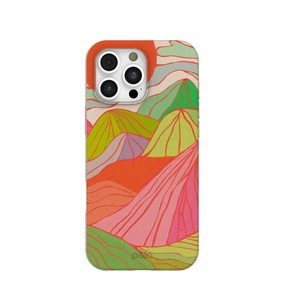 Seashell Chromatic Peaks iPhone 16 Pro Max Case Soft Design