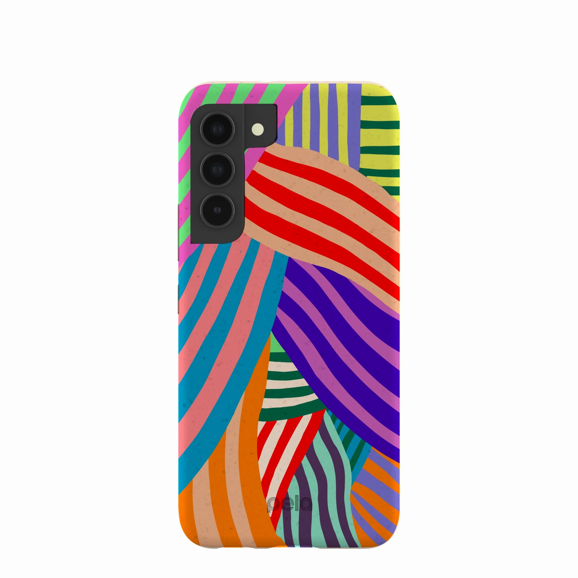 Enhanced Comfort Luxury Style Seashell Clownish Stripes Samsung Galaxy S22 Case