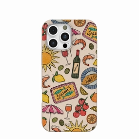 Refined Form Durable Material Seashell Coastal Bites iPhone 16 Pro Max Case