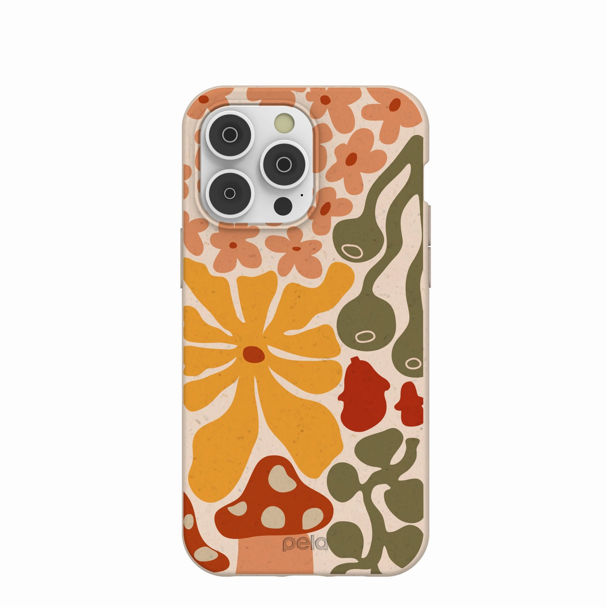 Seashell Fall Flourish iPhone 14 Pro Max Case Smooth Form Texture