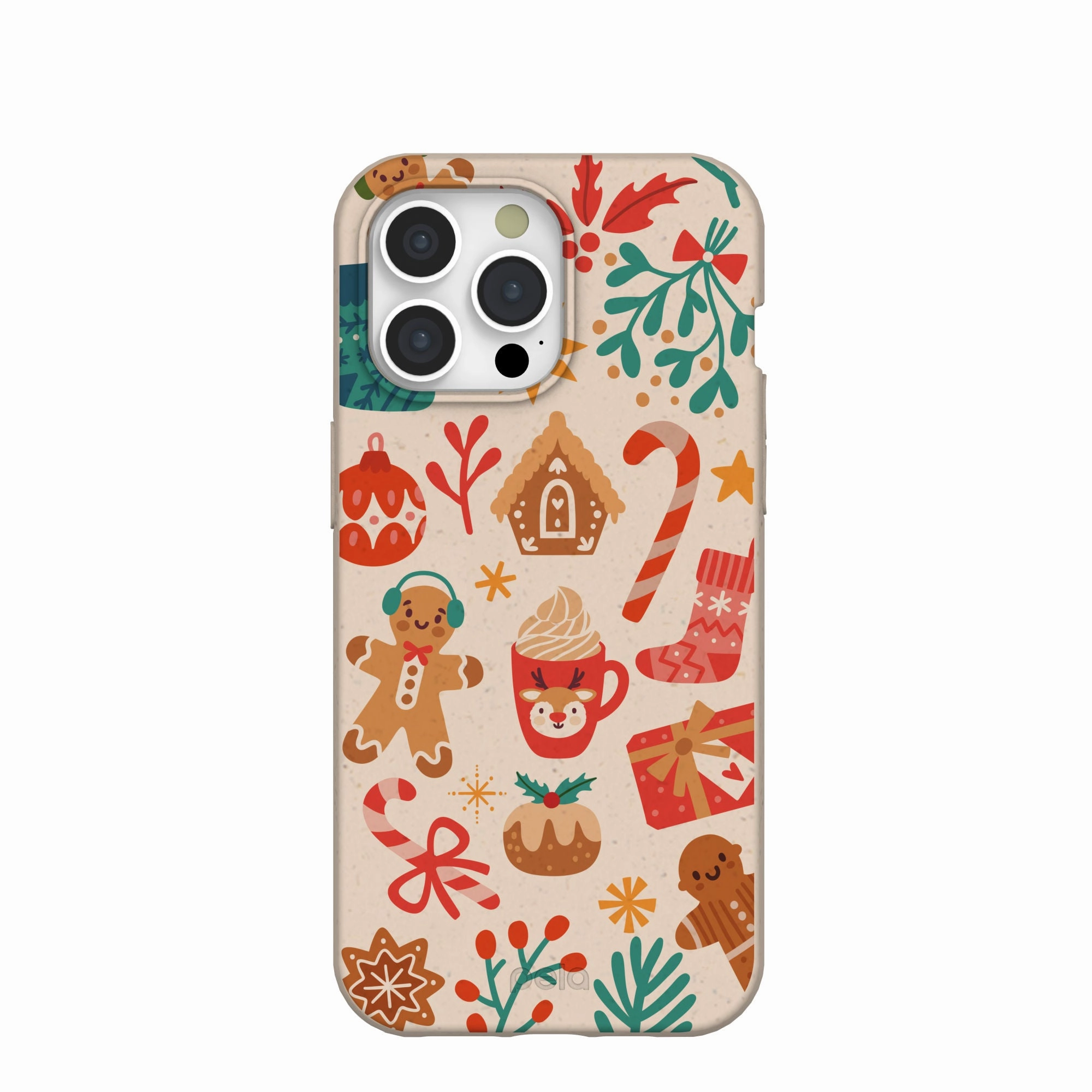 Seashell Festive AF iPhone 15 Pro Max Case Smooth Craftsmanship Scratch Resistant