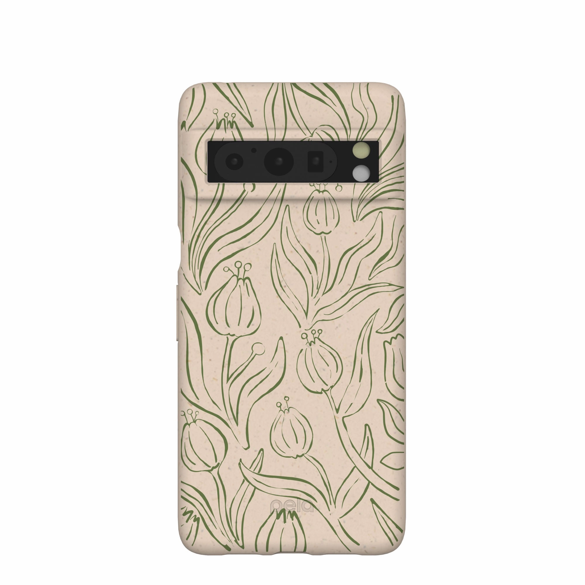 Durable Pattern Texture Seashell Floral Flow Google Pixel 8 Pro Case