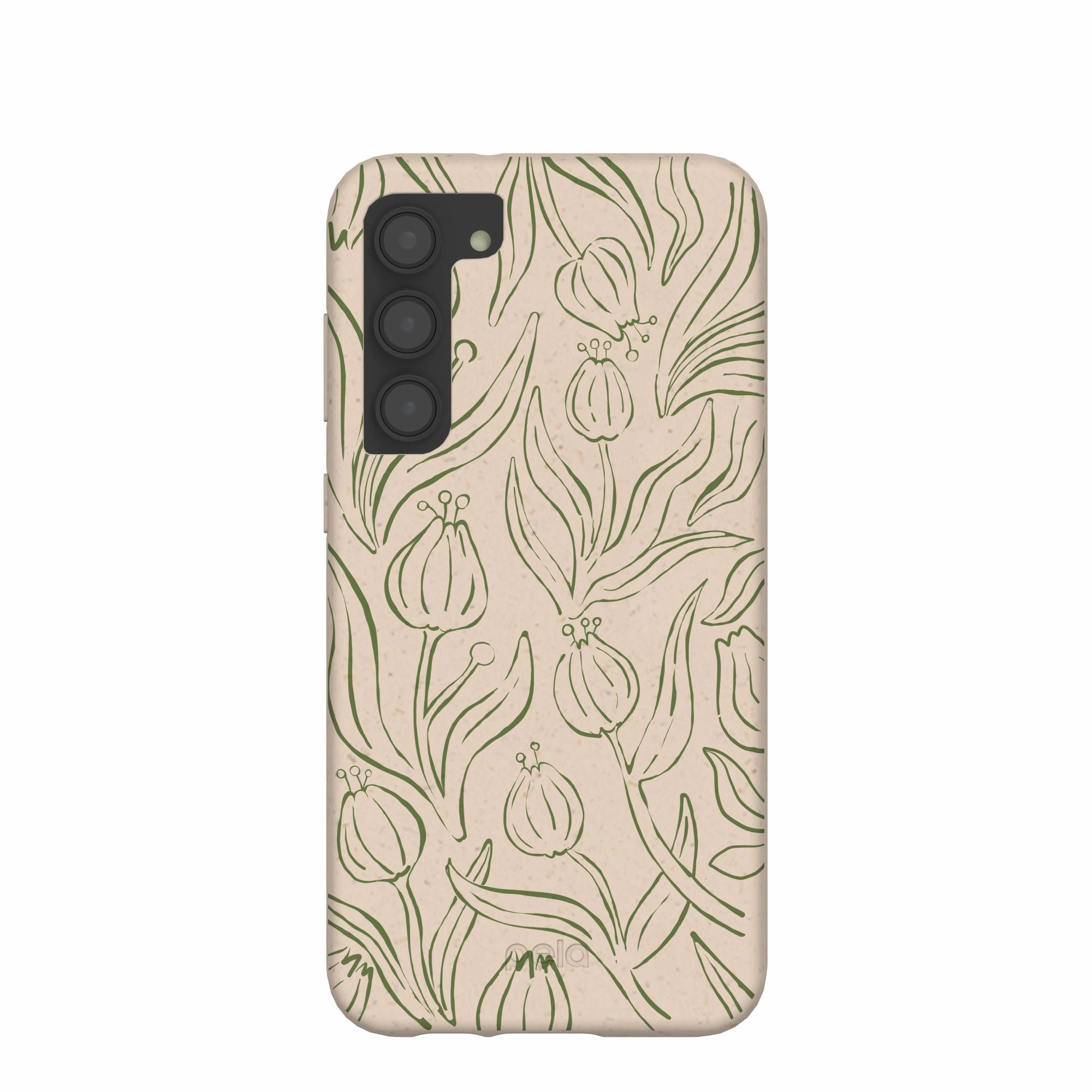 Seashell Floral Flow Samsung Galaxy S23 (Plus) Case Creative Texture Colorful Accent