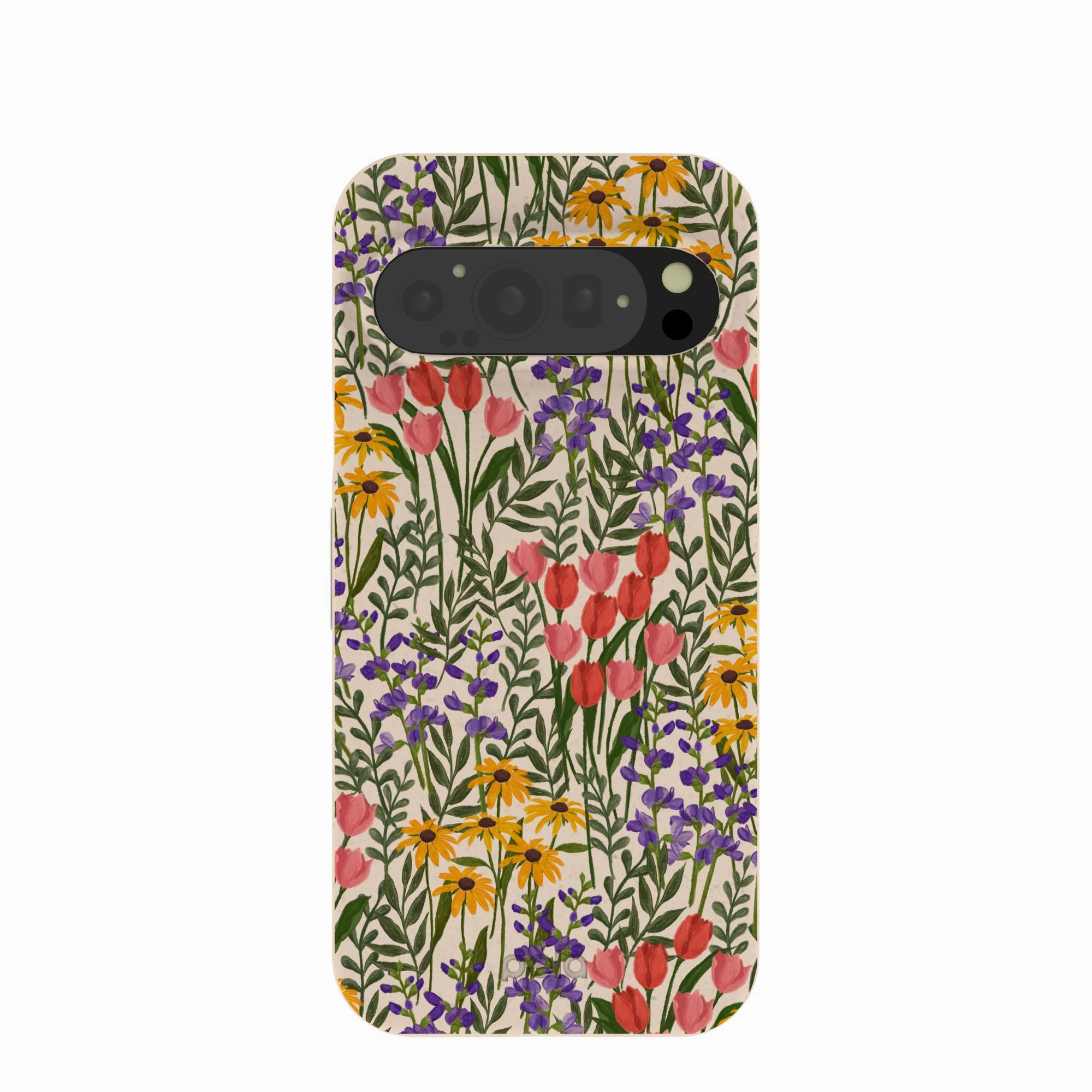 Seashell Flower Field Google Pixel 9/9 Pro Case Vibrant pattern