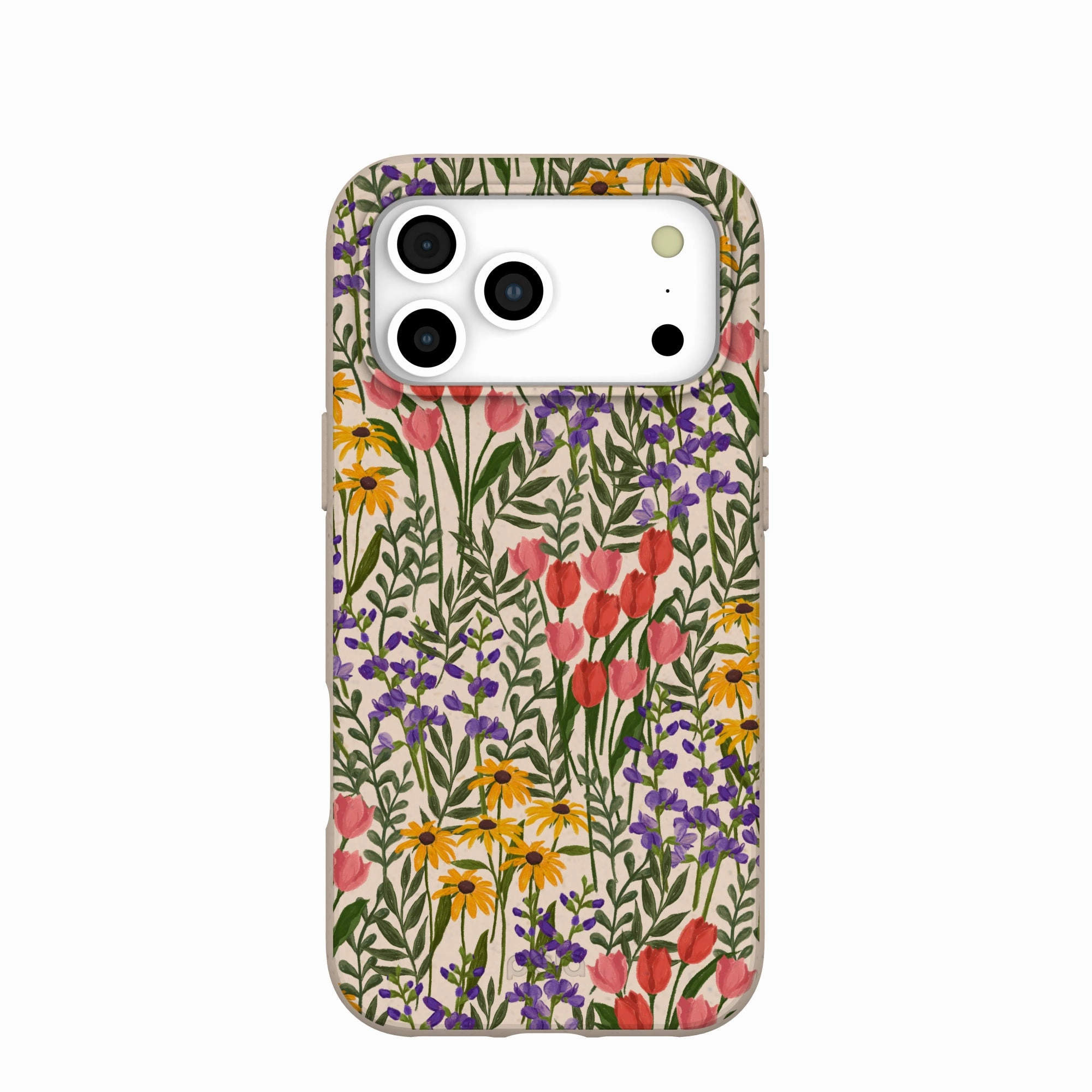 Colorful Pattern Matte Build Seashell Flower Field iPhone 17 Pro Max Case