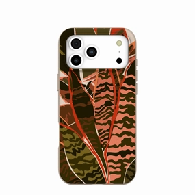Seashell Foliage iPhone 17 Pro Max Case Ultra Slim Premium Protection