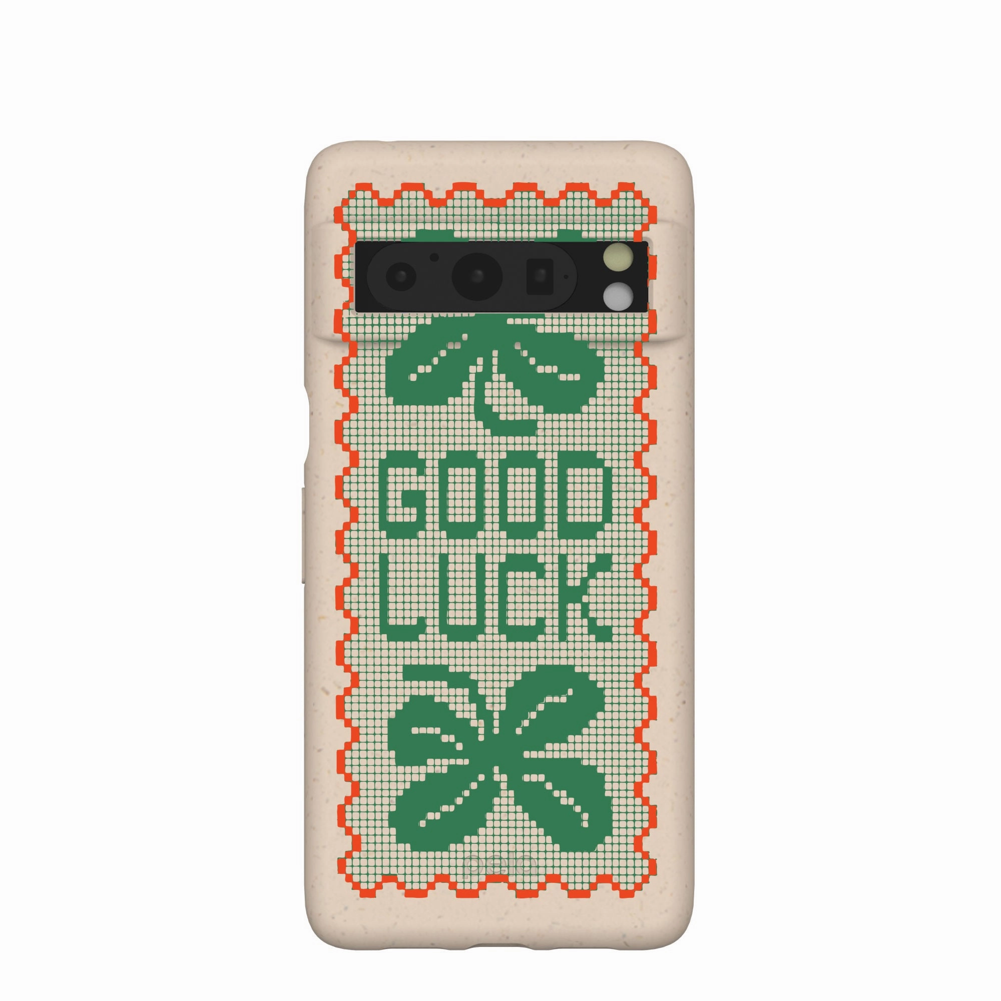 Seashell Good Luck Lace Google Pixel 8 Pro Case Precision Cutouts Smooth Form Texture