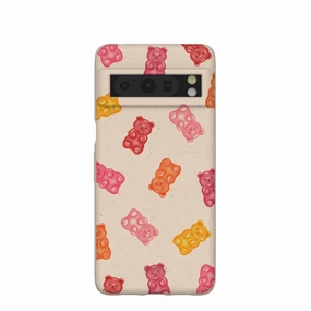 Modern Layer Soft Layer Texture Seashell Gummy Bears Google Pixel 8 Pro Case