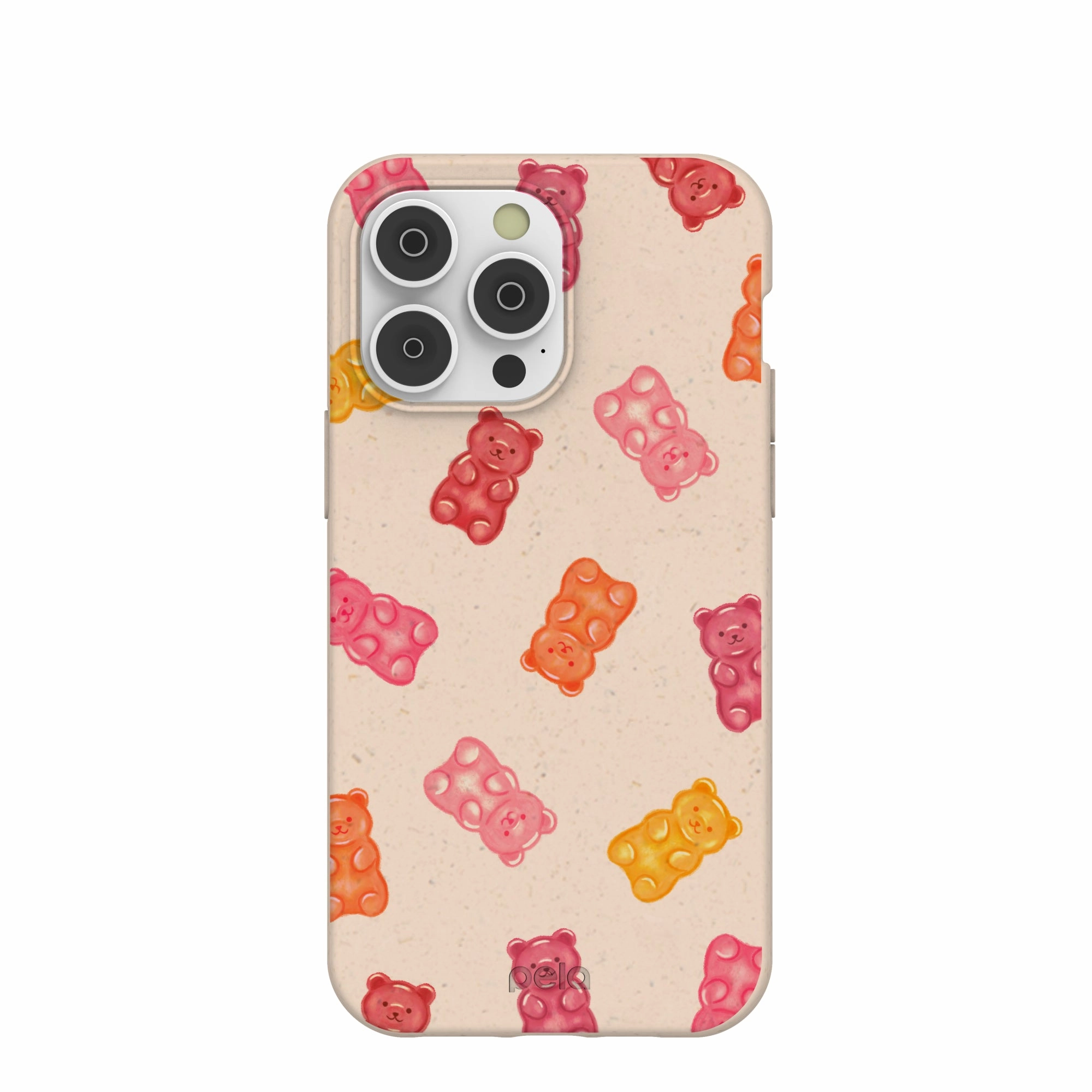 Modern Texture Look Seashell Gummy Bears iPhone 14 Pro Max Case