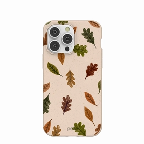 Modern Grip Design Seashell Harvest Hues iPhone 14 Pro Max Case